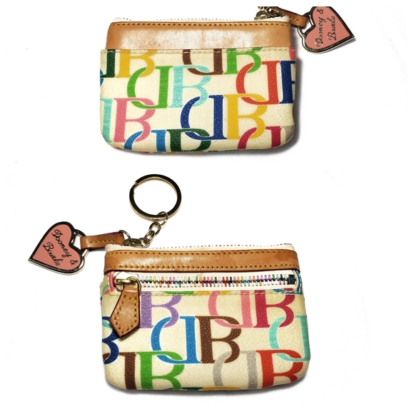 Dooney & Bourke Handbags - Dooney & Bourke Rainbow Coin Purse Pouch